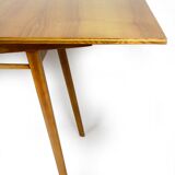 Restored Ash Veneered Extendable Dining Table, 1960s