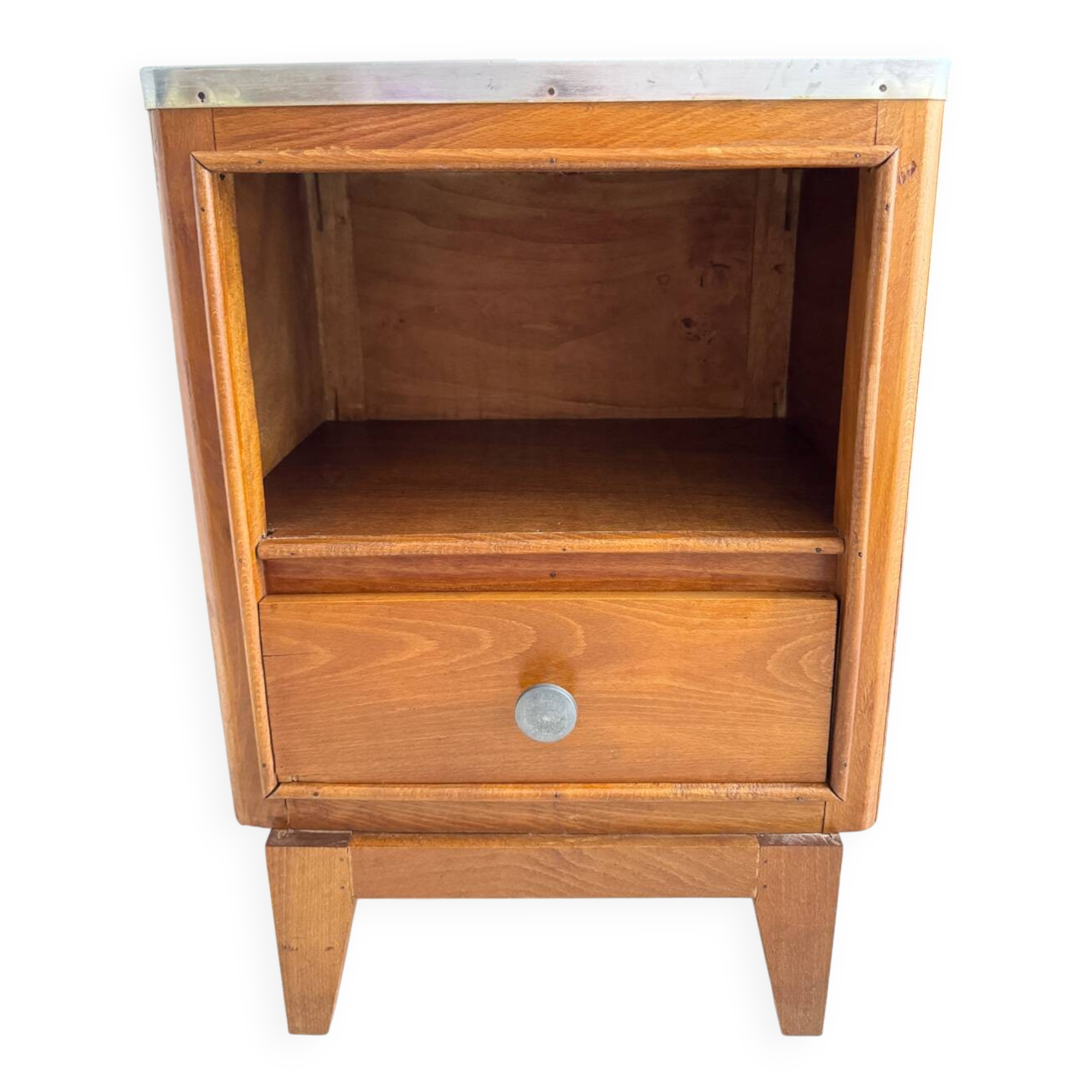 Antique vintage bedside table