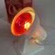 Vintage infrared lamp CONDEL 5010 – 1970s red ambient lamp