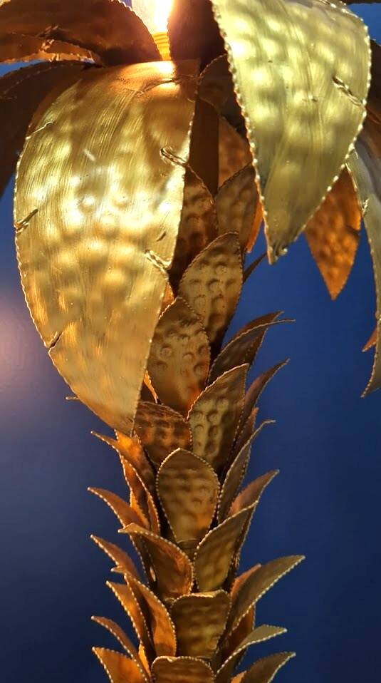 Palm tree lamp in Jansen style