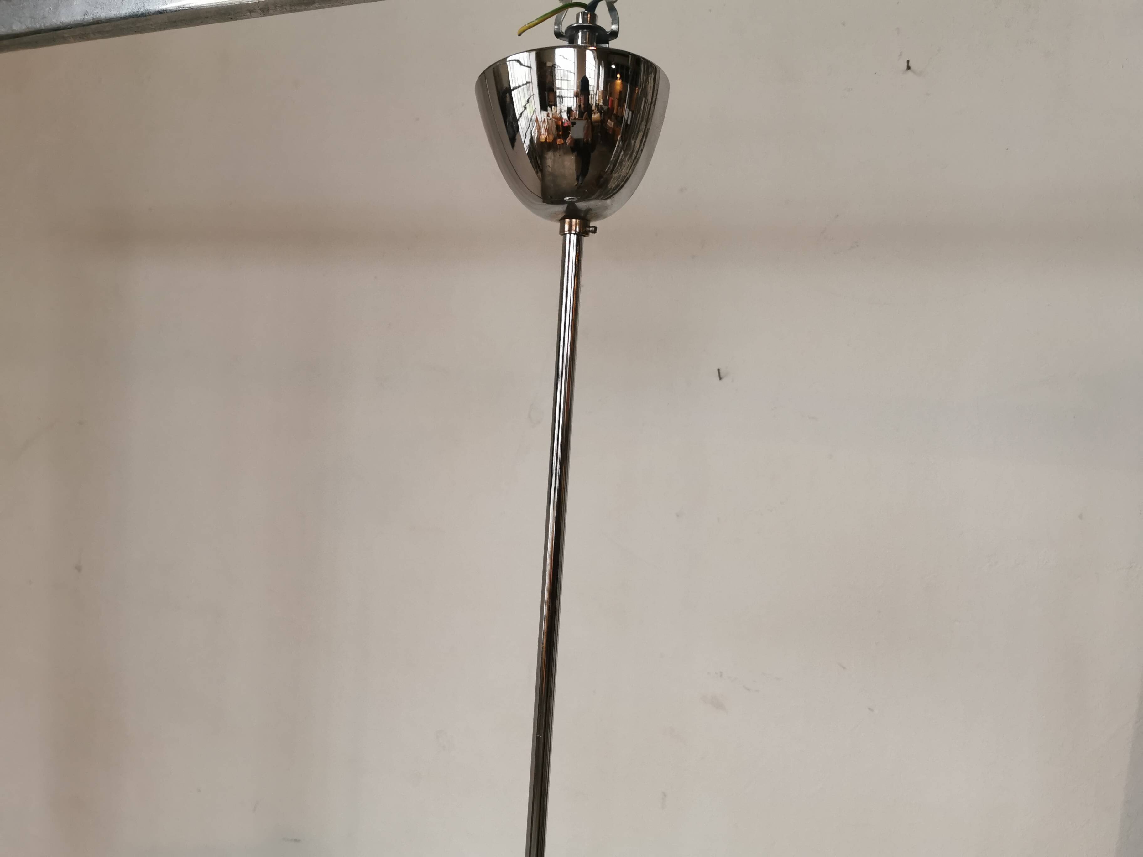 Technolumen white opaline ball pendant light