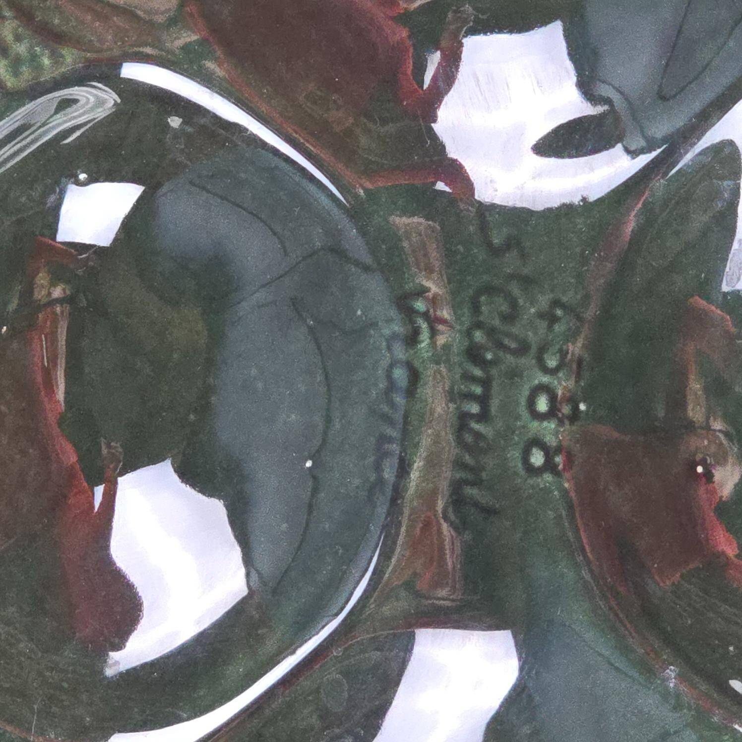 Large oyster dish – St Clément France – Ø37.5 cm