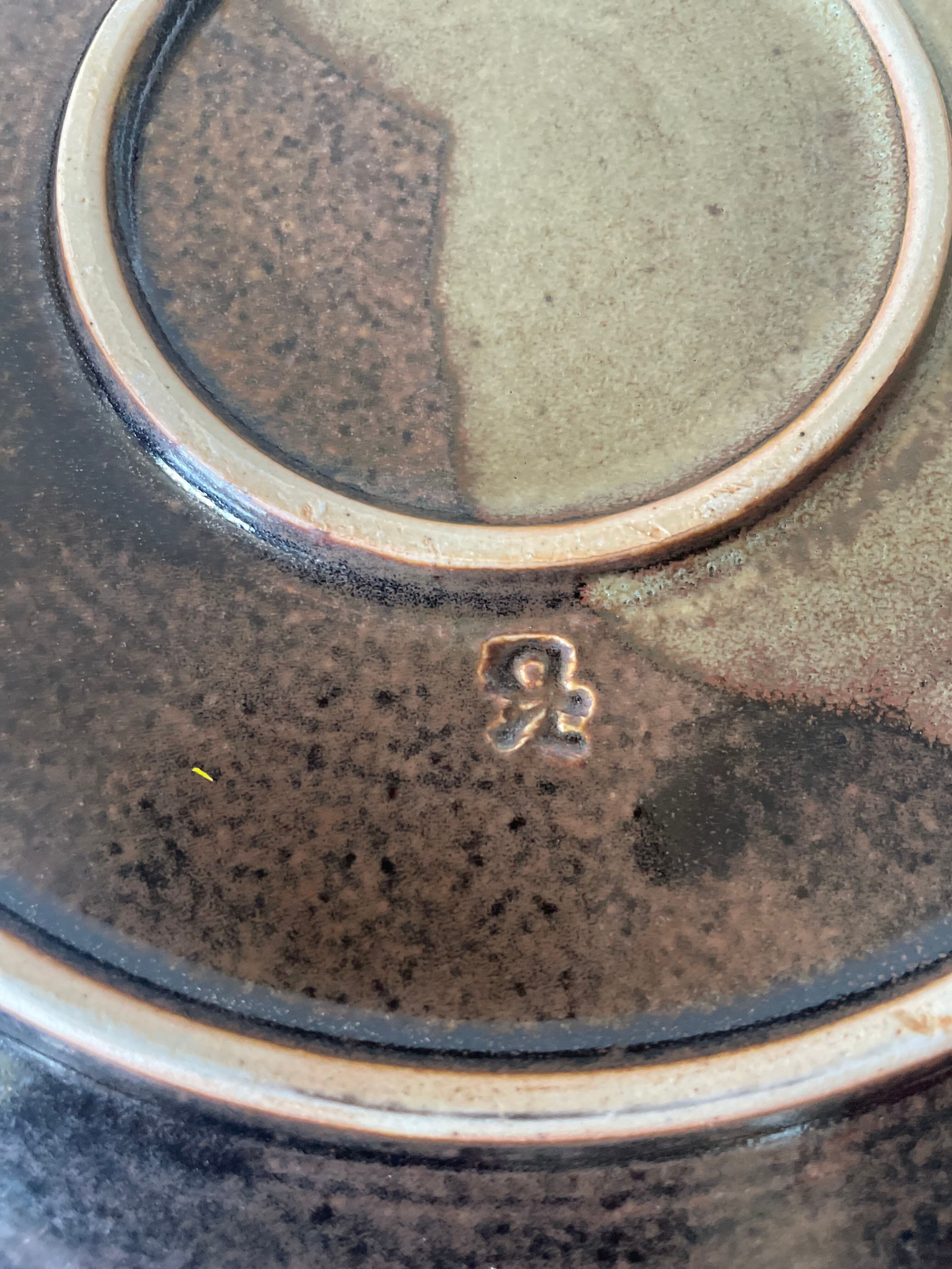 Set of 6 stoneware plates