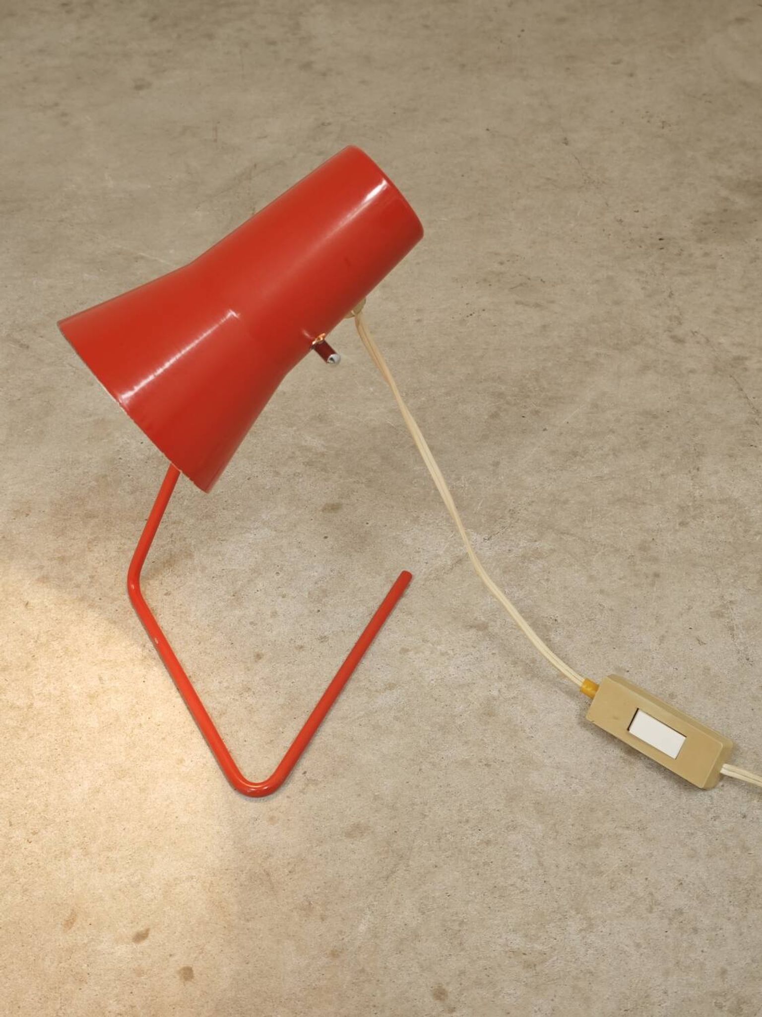 Eastern European lamp for Drupol by Josef Hurka. 1960