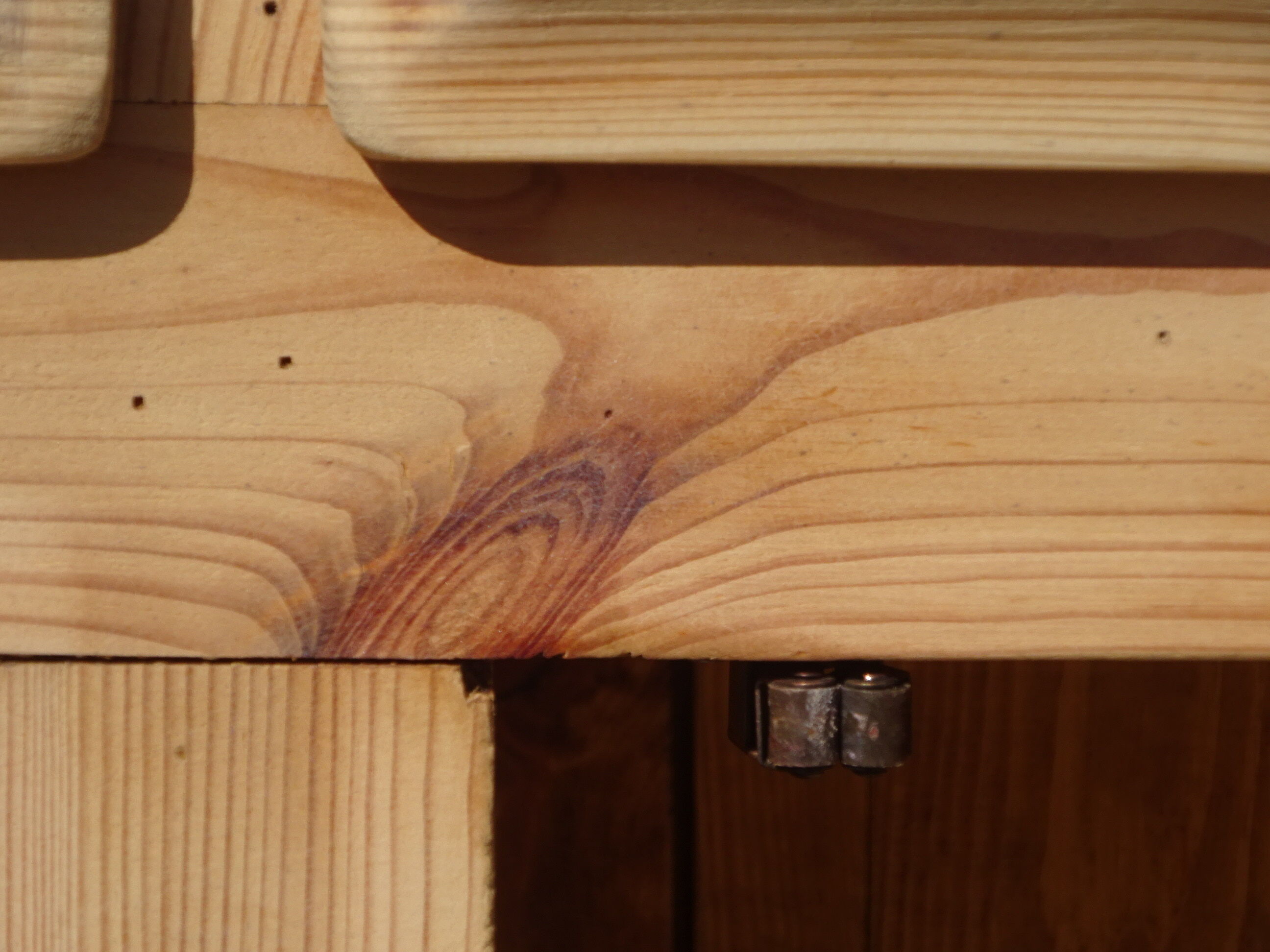 Solid wood enfilade, restored