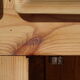 Solid wood enfilade, restored