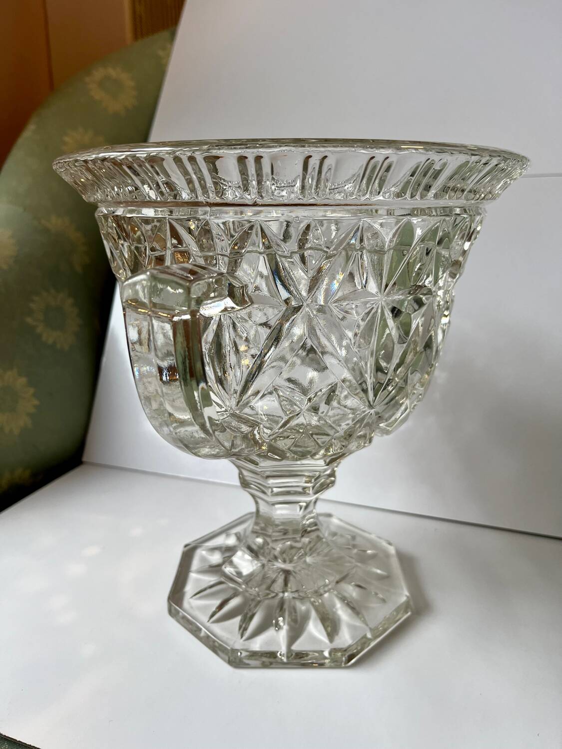 Vintage crystal triumph vase/bowl from the 1960s/70s