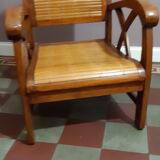 Colonial style armchair
