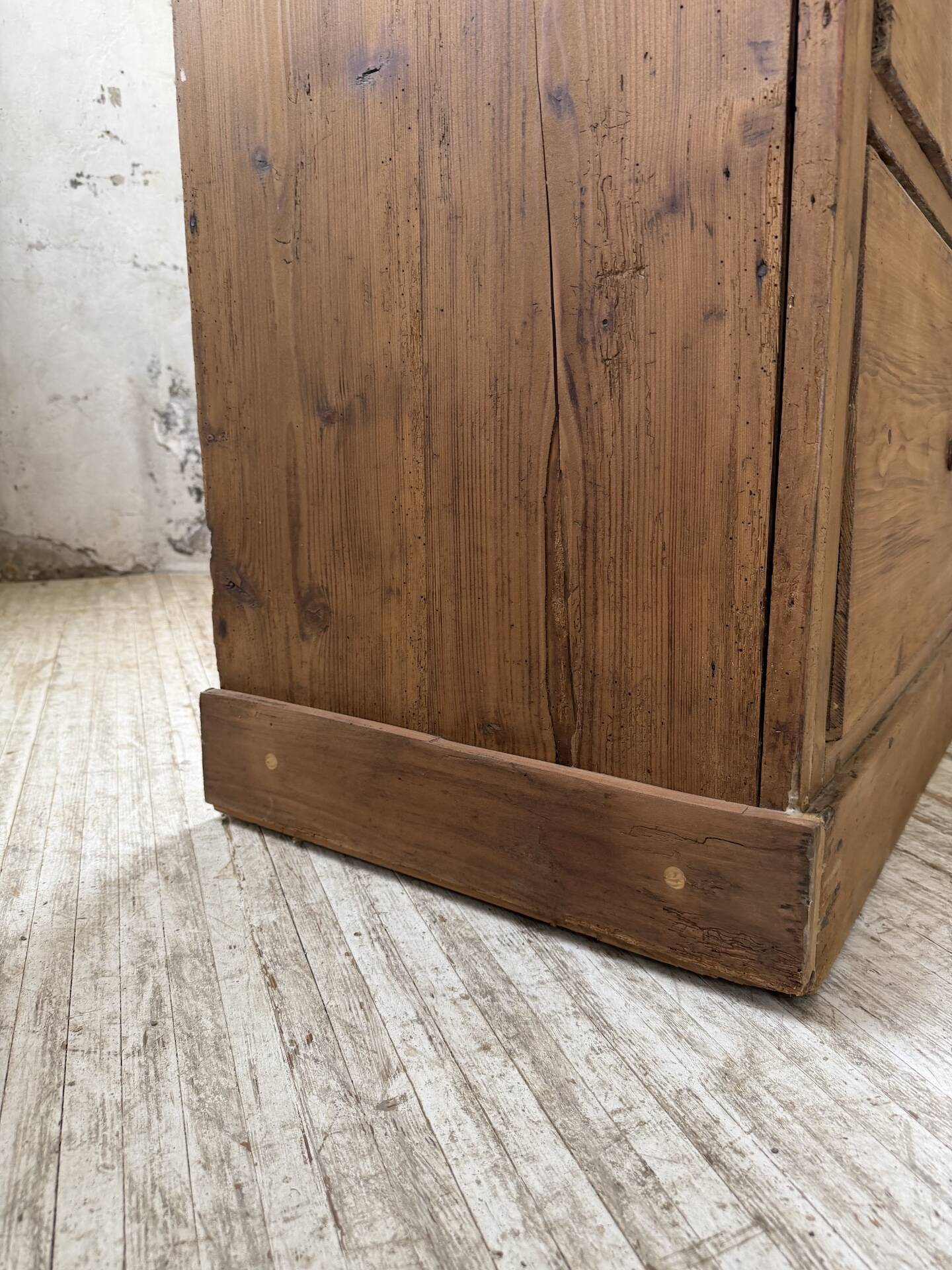 1950s pine workshop furniture 175cm