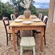 Table de ferme extensible