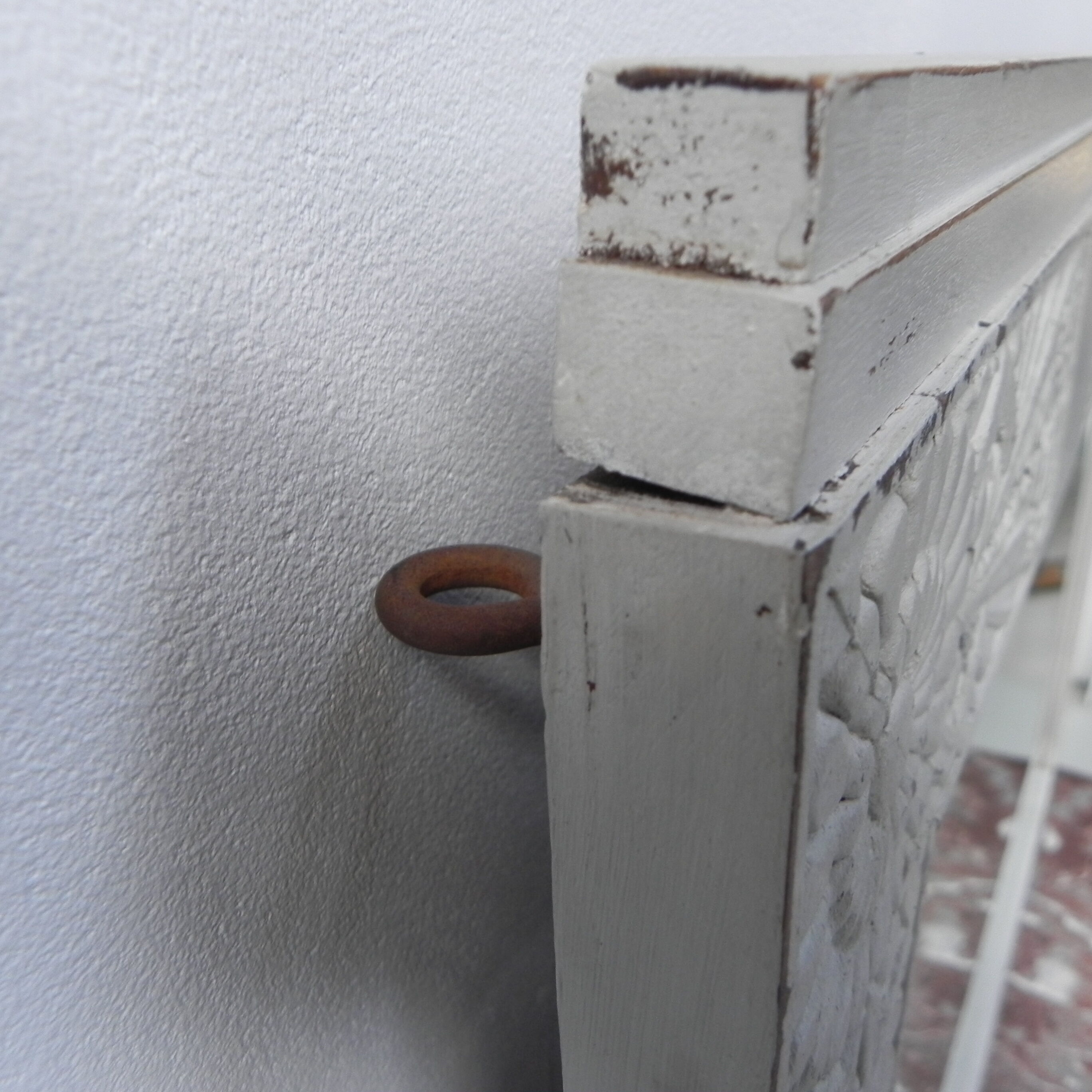 Art Deco table with 2 drawers and mirror, side table