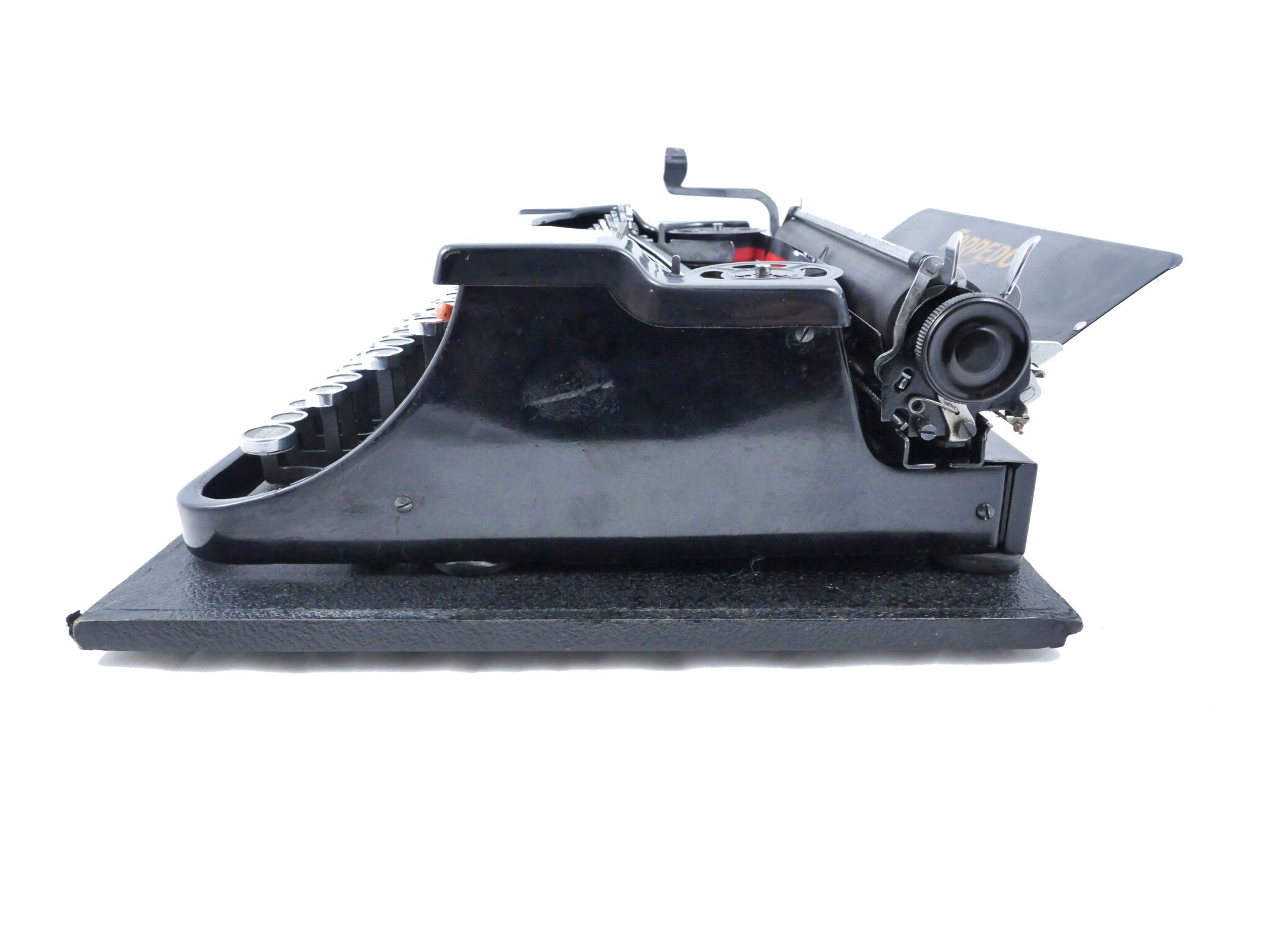 Brilliant black torpedo typewriter 1936