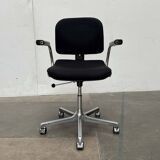 Vintage swivel office chair German model Eurochair 5600 by Fritz Makiol for Girsberger, 1970s.
