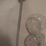 Paire de vases en cristal