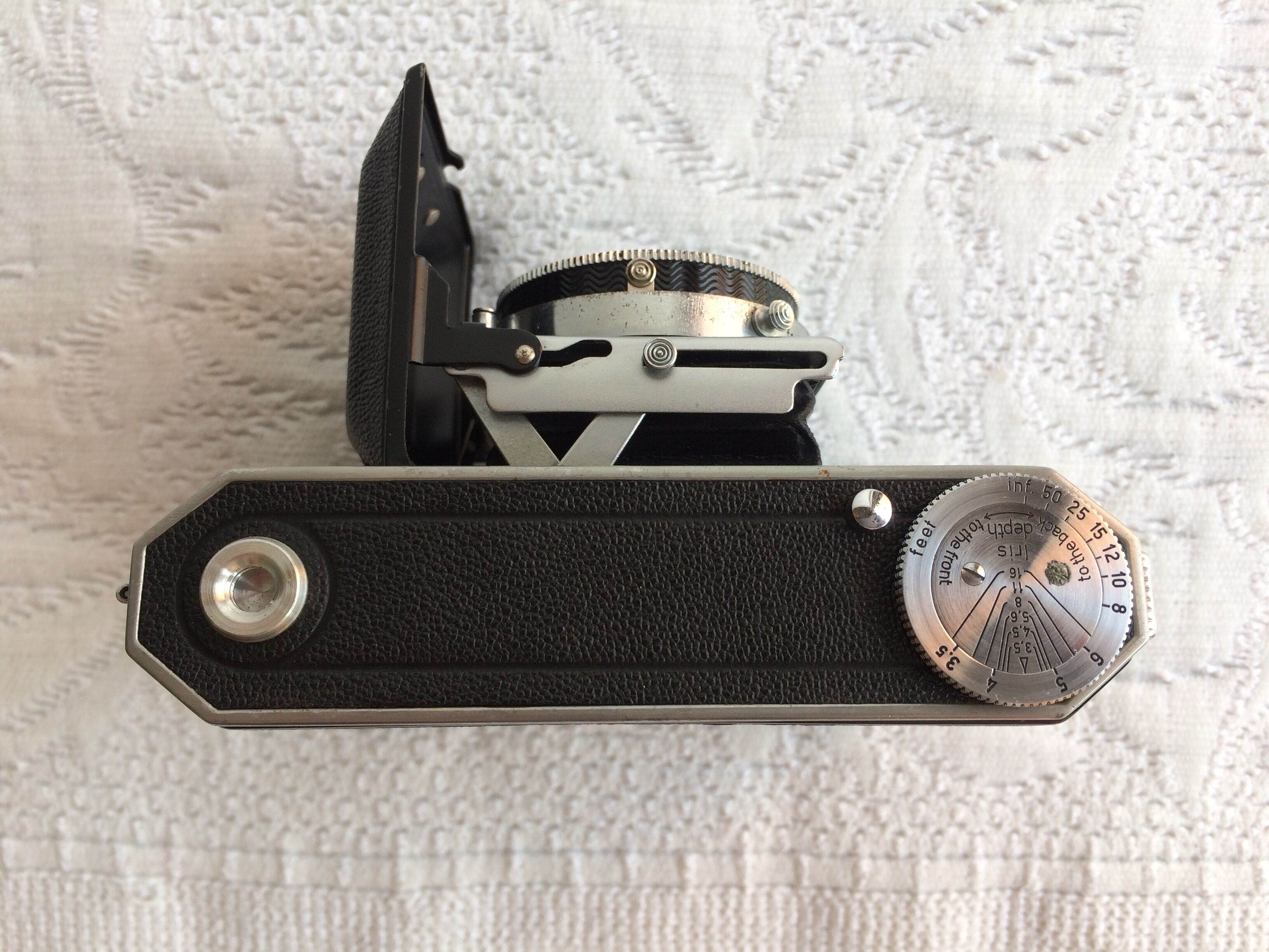 Kodak retina i compur shutter 50 mm f: 3.5 objective satin chrome finish Germany