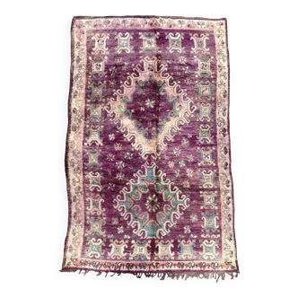 Tapis Marocain Boujad violet - 189 x 311 cm