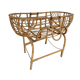 Vintage wicker crib