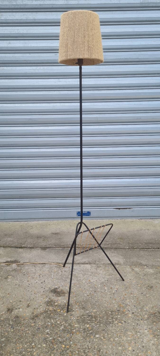 Tripod floor lamp 1950