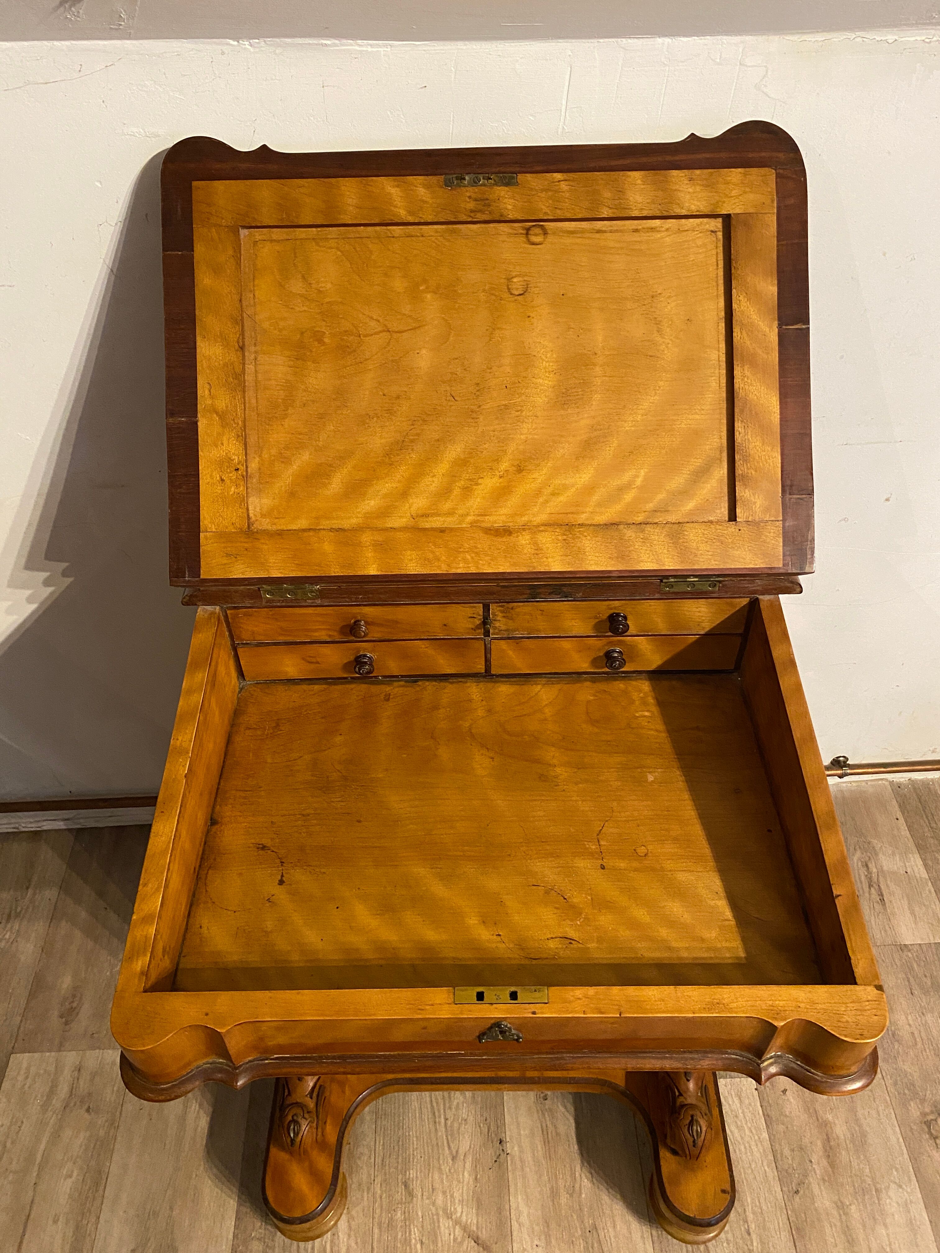 Bureau Davenport Anglais XIXème siècle