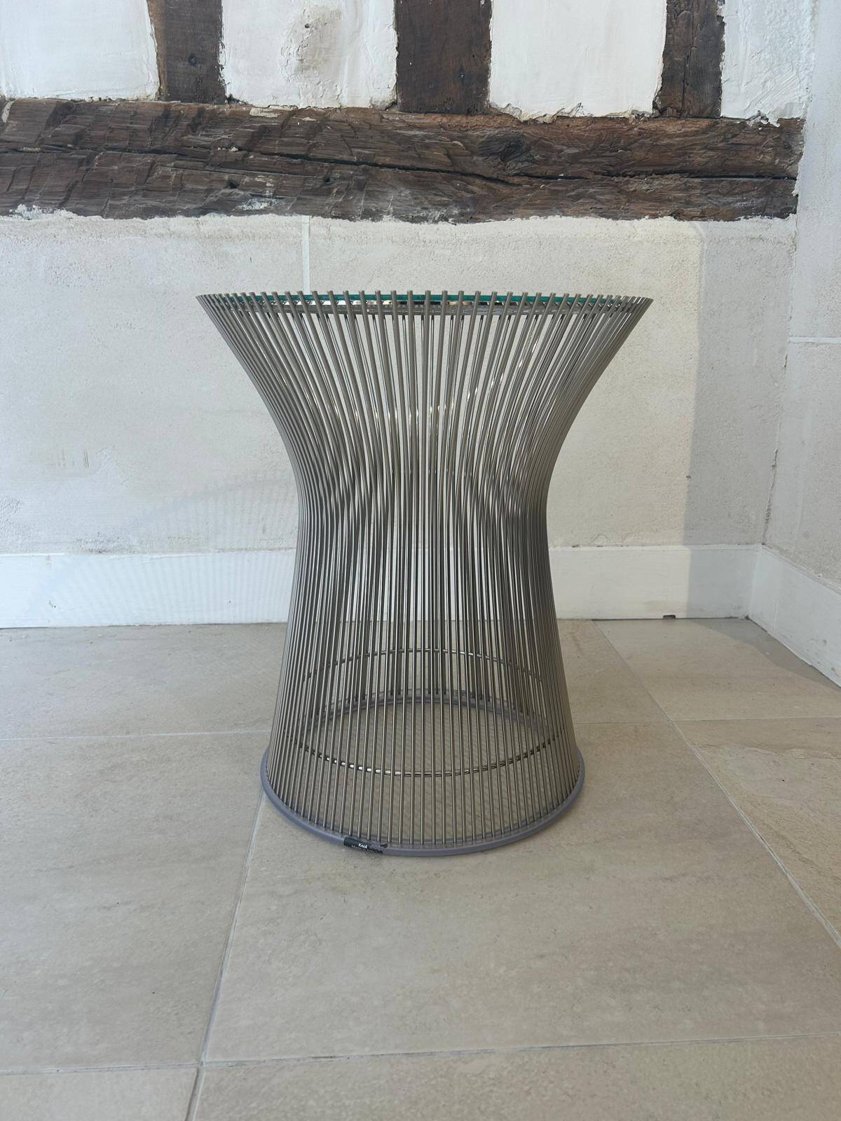 Knoll Warren Platner Side Table by Warren Platner