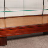 Antique display cabinet in wood & glass - England - 1930's