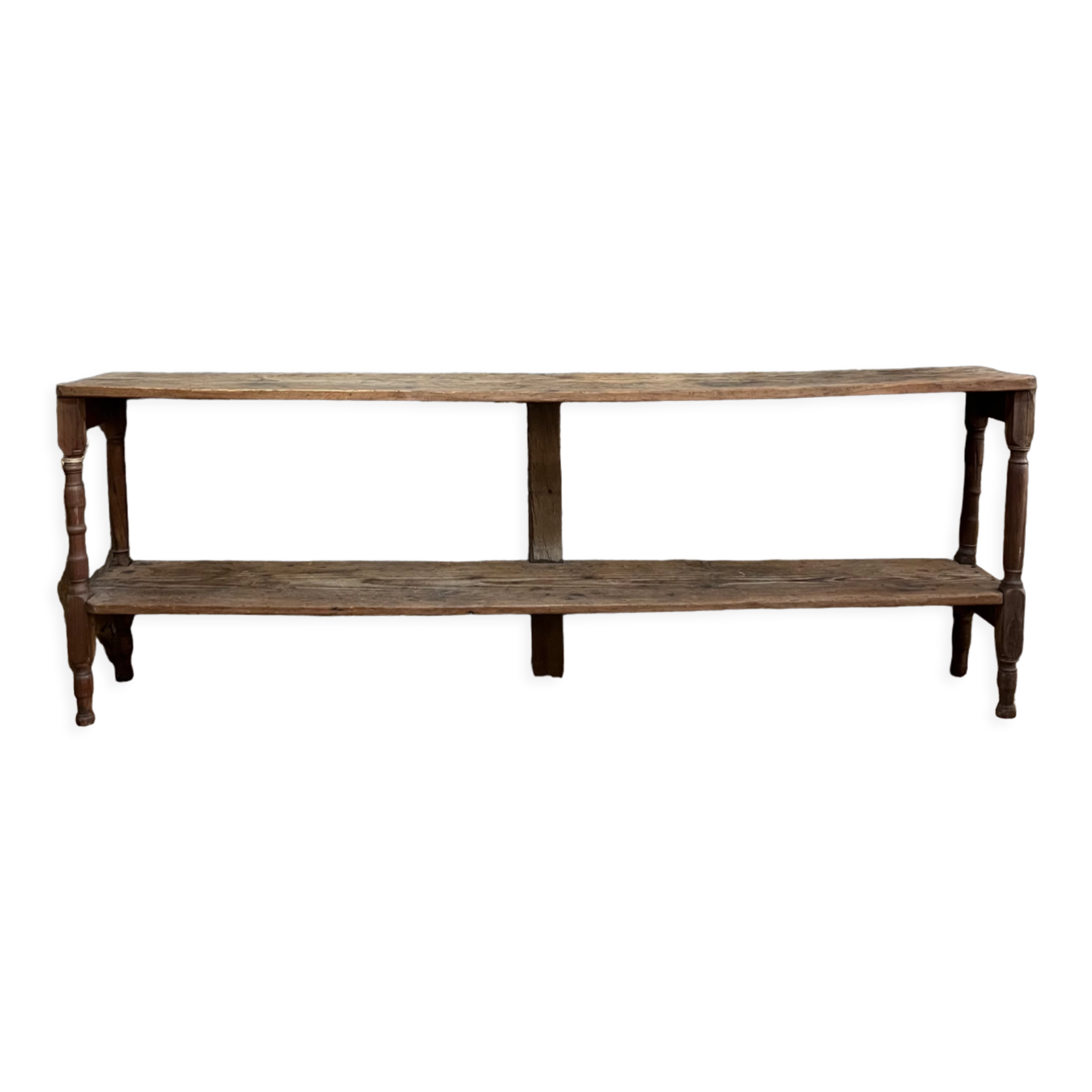 Antique grocery store shelf