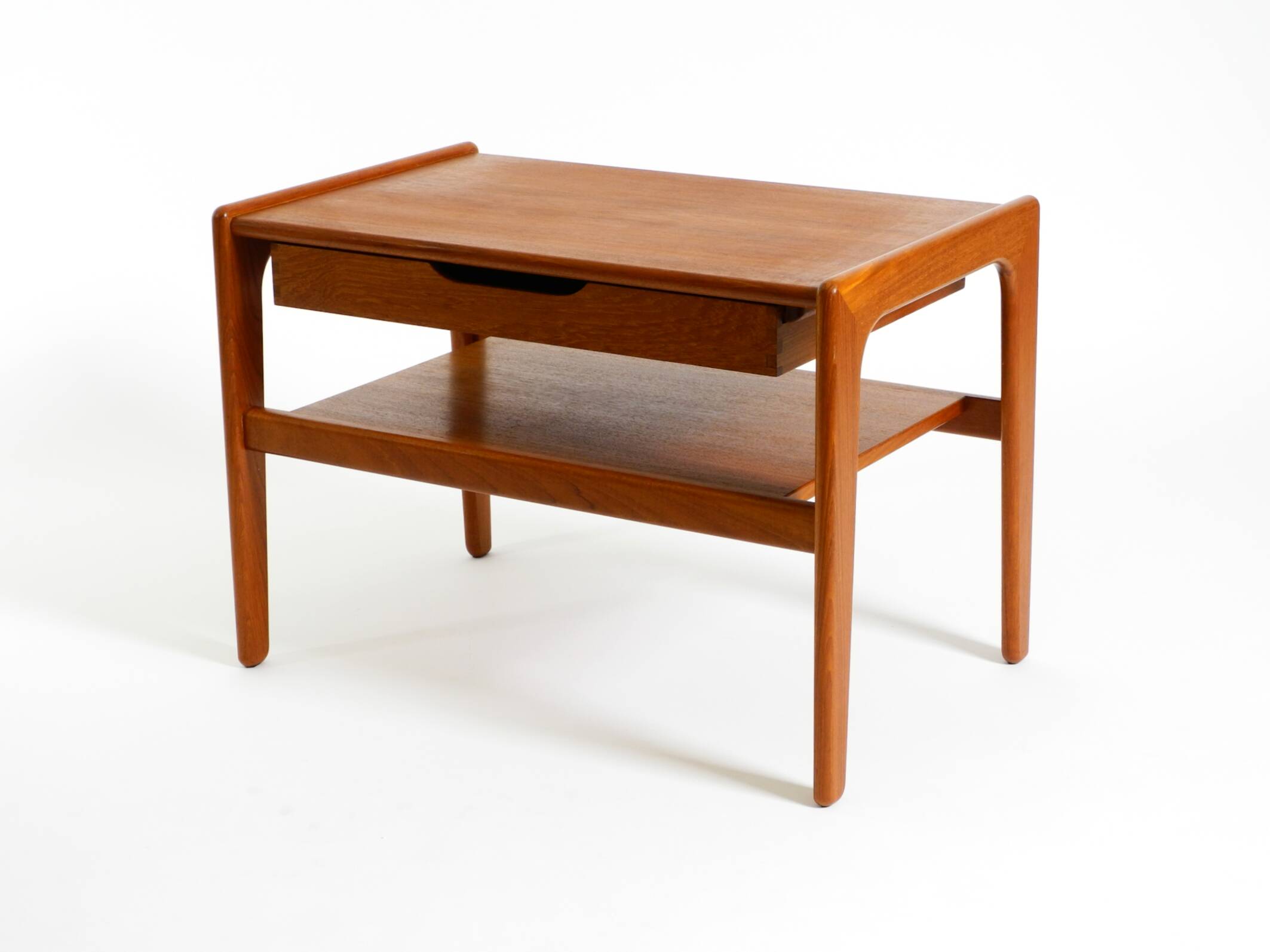 Danish mid-century teak side table with drawer by Salin Nyborg, circa 1960s