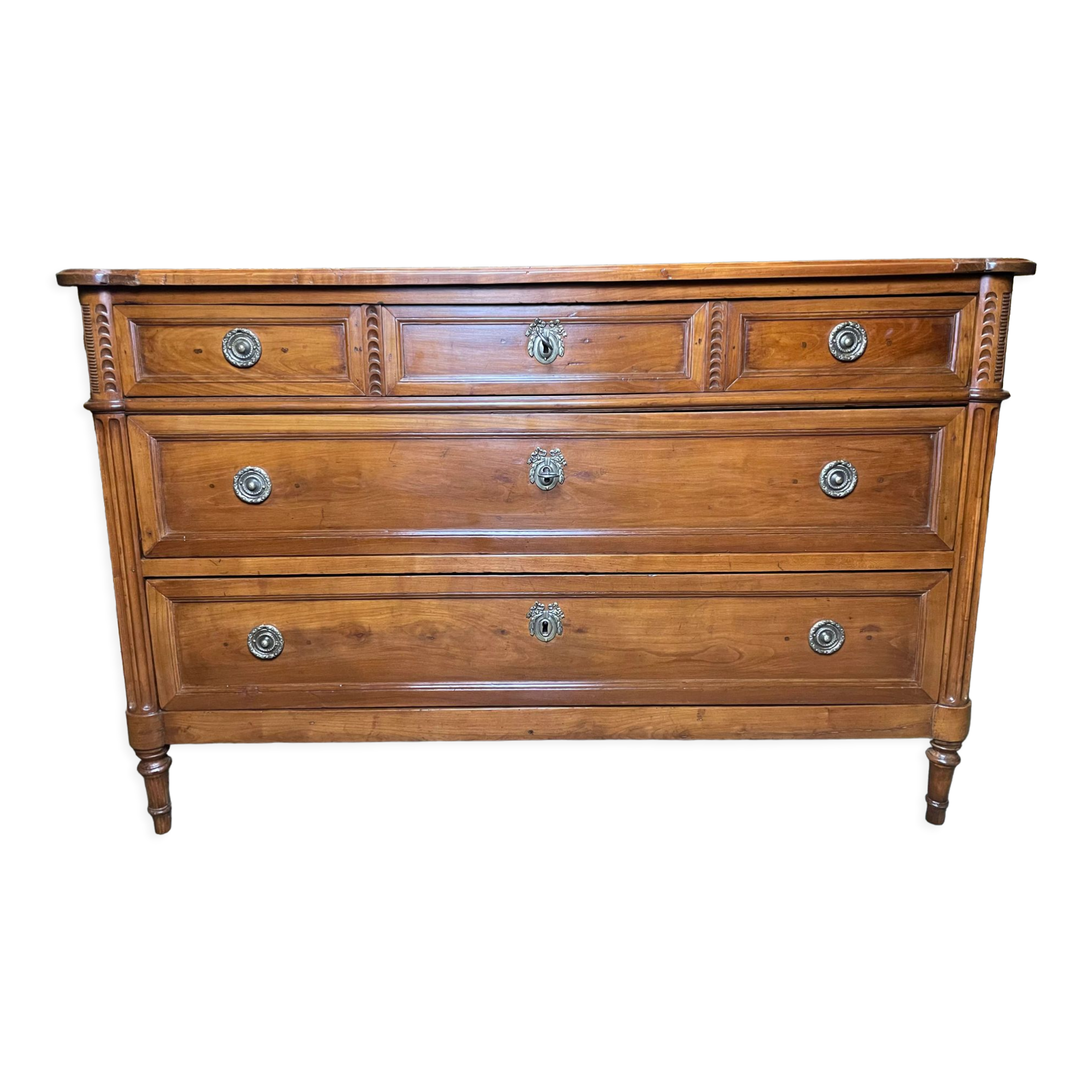 Restored Louis XVI period chest of drawers