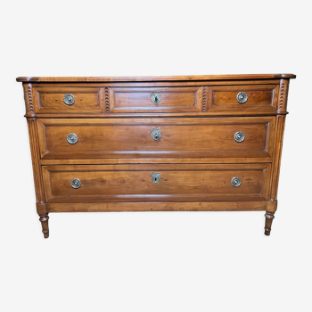 Restored Louis XVI period chest of drawers