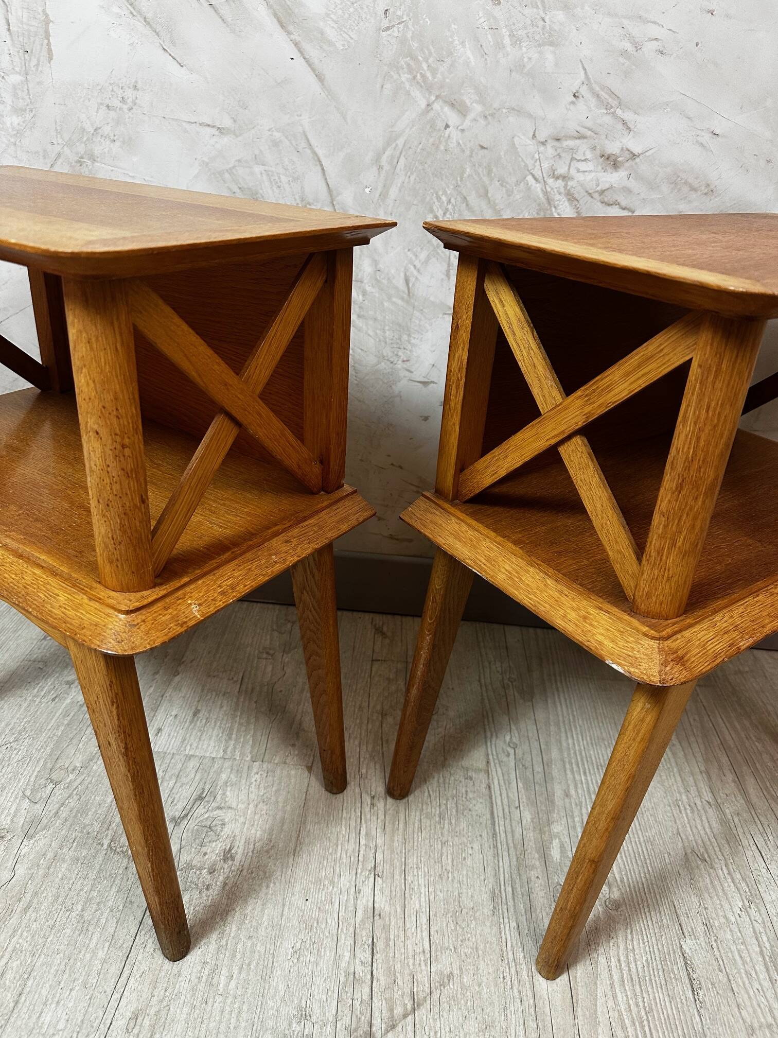 Vintage bedside tables