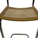 Vintage Cesca Design Bar Stools 80's design in chrome set of four