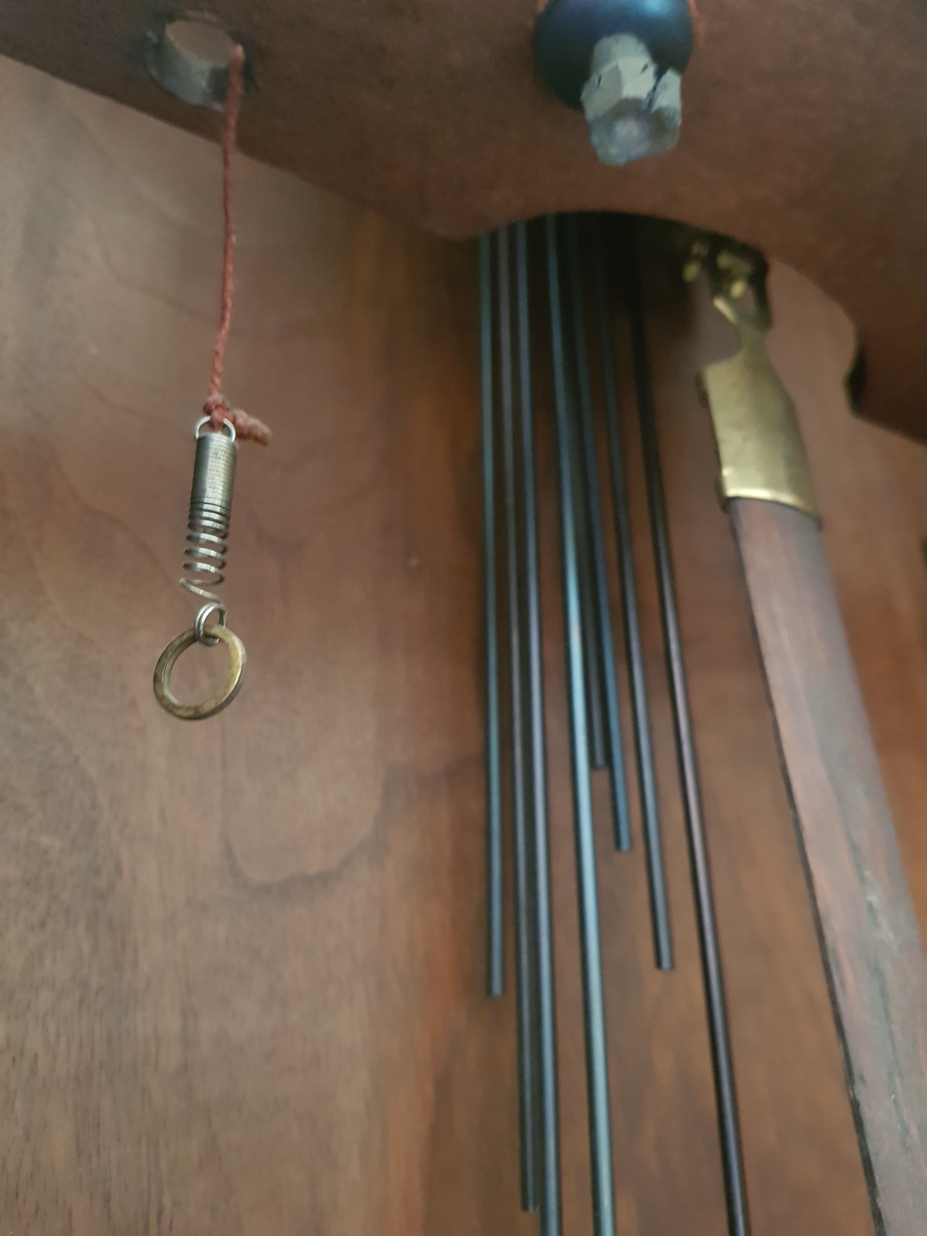 Wall chime clock