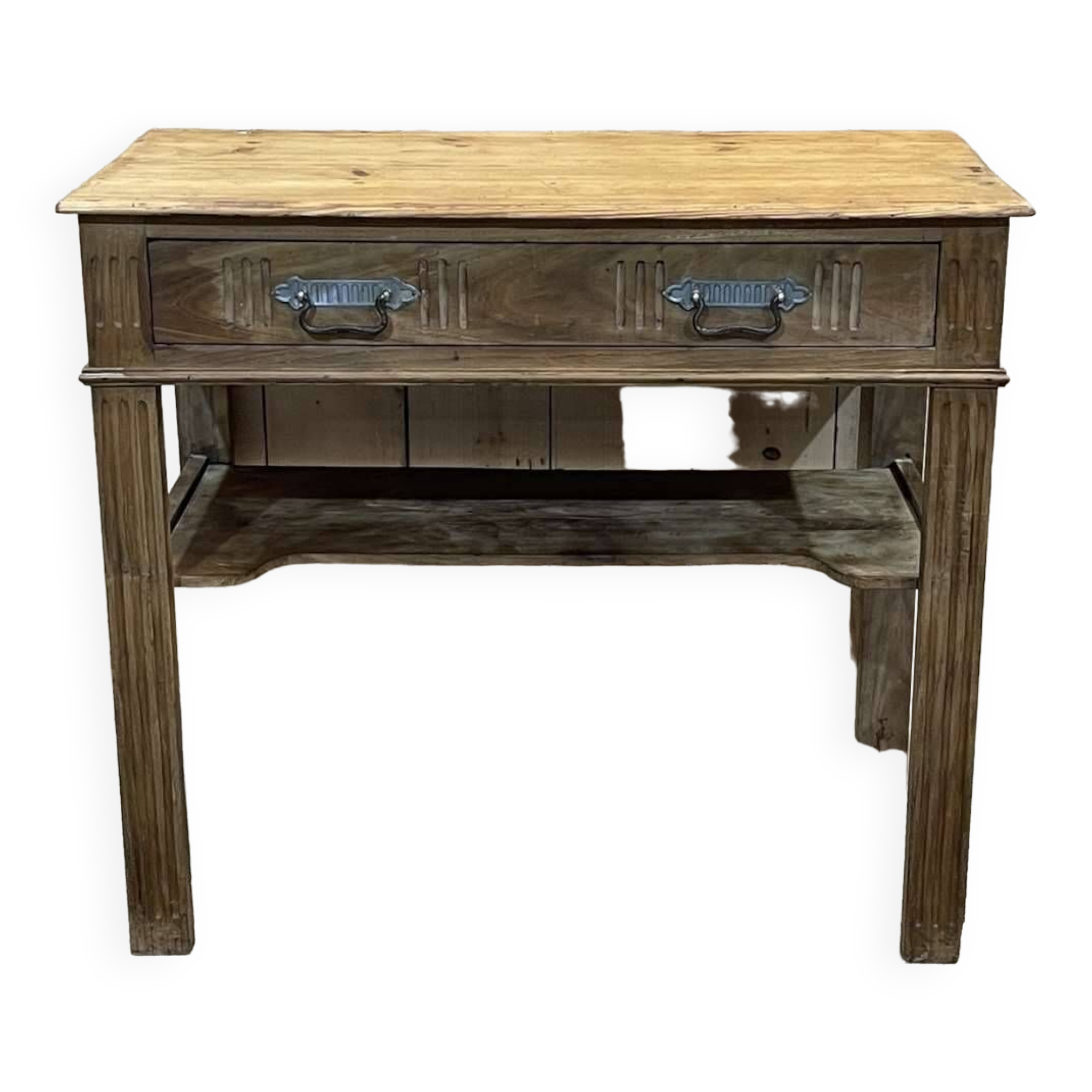 French fir console from the 1930s