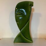 Cubist Vase Art Deco Niederkorn, Rare 1920s - ancient Egyptian Vase 1920s