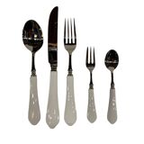 Noritake white porcelain cutlery