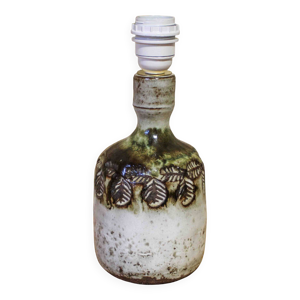 Pied de lampe en grès - thiry