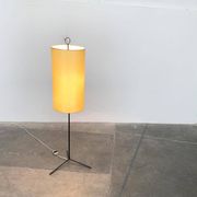 Mid-century minimalist tripod floor lamp