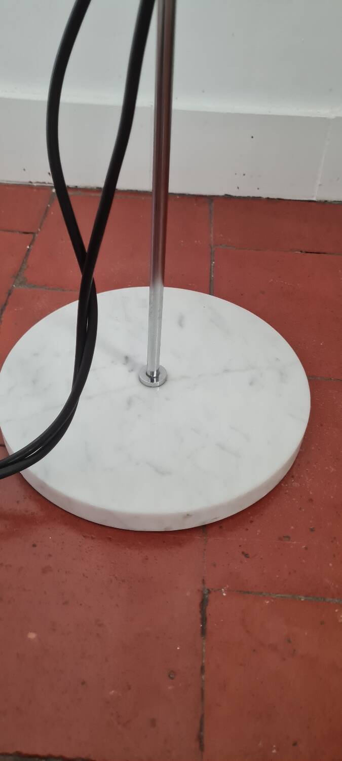 A14 floor lamp with two spotlights by Alain Richard