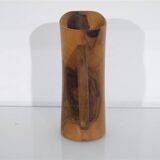 Vase à anse en olivier 1960