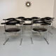 8 Airport Chairs Model 037 designed by Hans Kaufeld / Geoffrey Harcourt