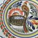 Henriot Quimper plate – pheasant motif – scalloped edge – F14 decoration