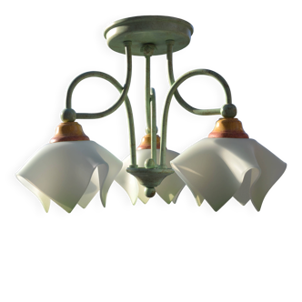 Opaline flower lustre Italy