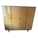 4-door mahogany wardrobe