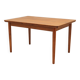 Table en chêne, design danois, années 1970, production : Danemark