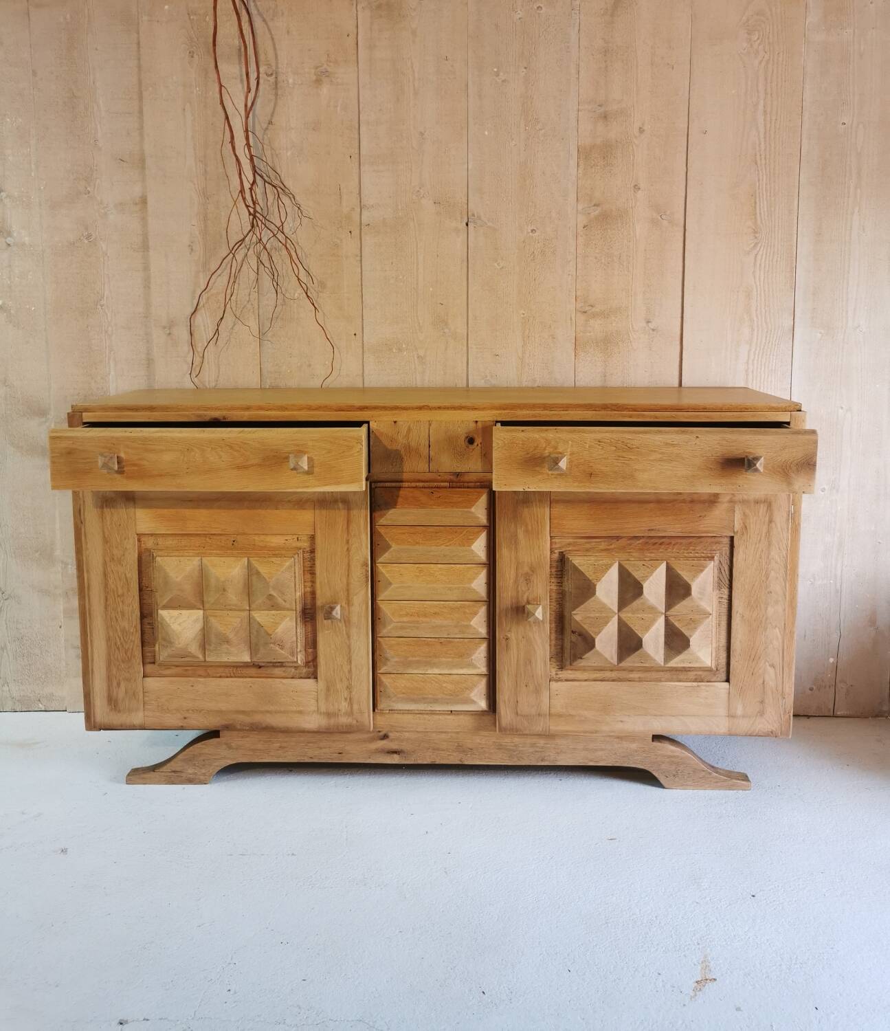 Oak sideboard