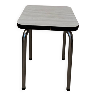 Tabouret blanc Formica
