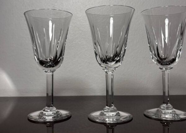 5 Verres Saint Louis Modèle Cerdagne
