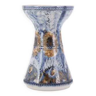 Ceramic candle holder by Jean Claude Courjault, 1970s