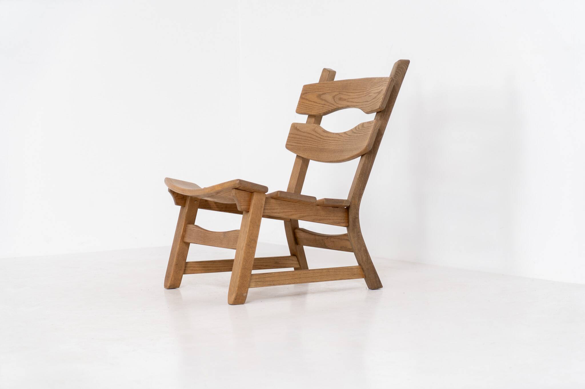 Brutalist lounge chair by AWA