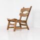 Brutalist chaise lounge by AWA